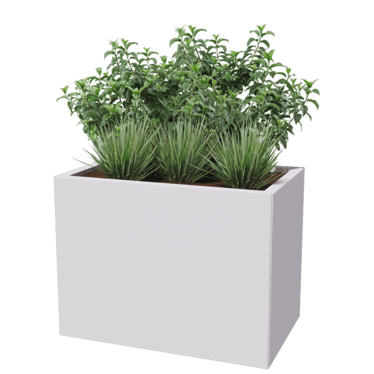 Steel planter - Rectangle - 50 x 80 cm