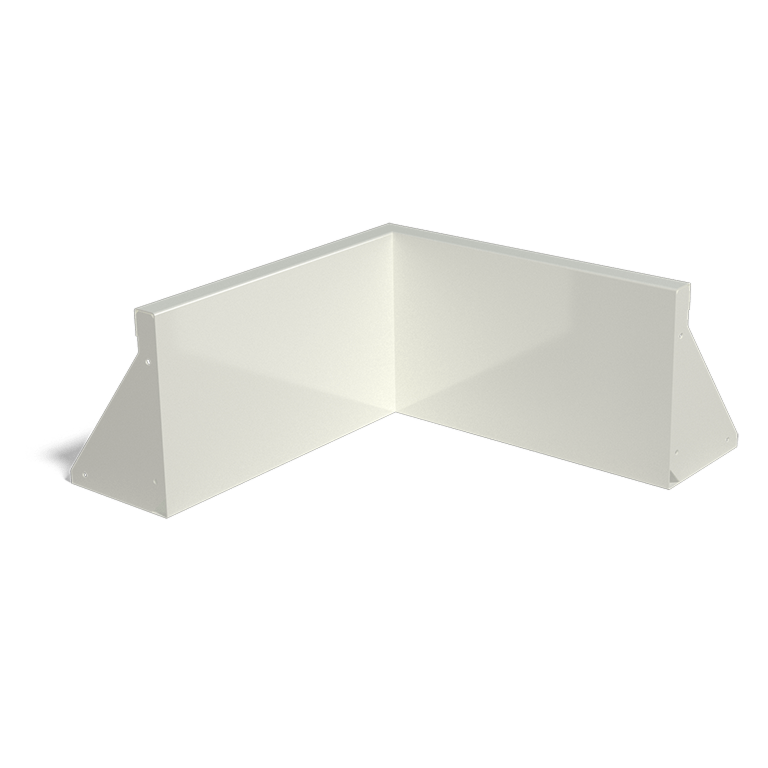 Steel retaining wall - Inner corner - 50 x 50 x 30 cm