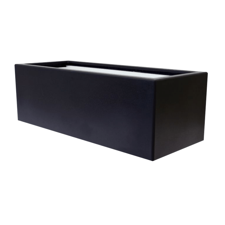 Fibreglass planter - Rectangle - 120 x 60 x 40 cm - With bottom