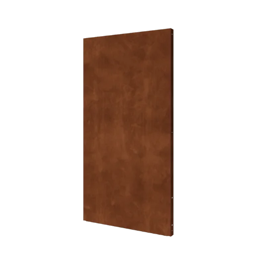 Corten steel garden panel - Basic - 100 x 6 x 190 cm