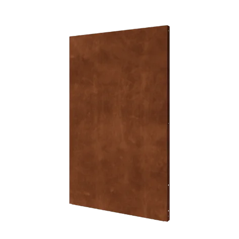 Corten steel garden panel - Basic - 120 x 6 x 190 cm