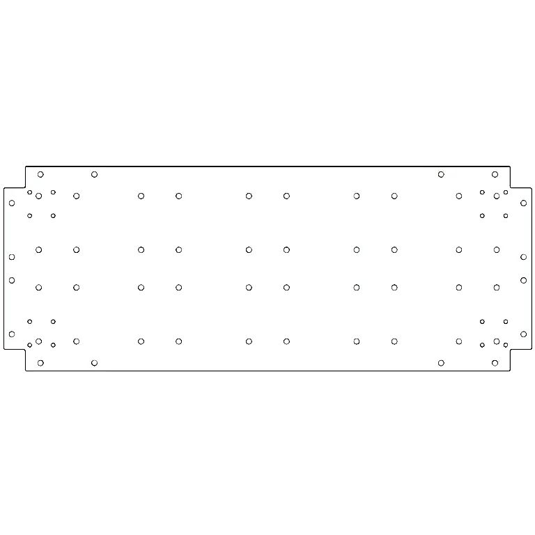 Galvanised bottom plate - 40 x 100 cm