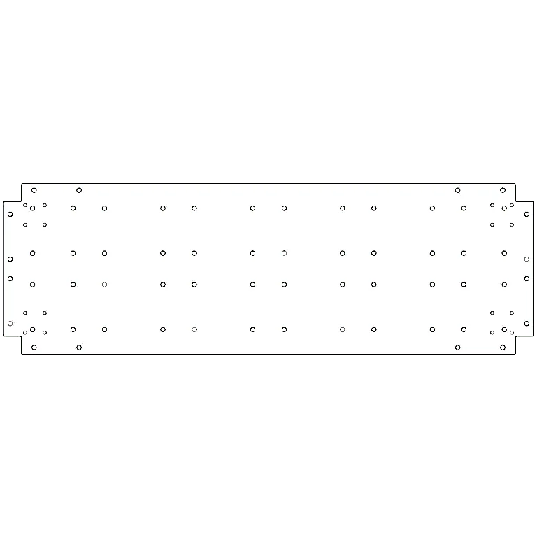 Galvanised bottom plate - 40 x 120 cm