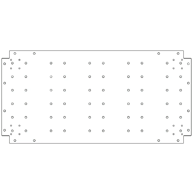 Galvanised bottom plate - 50 x 100 cm