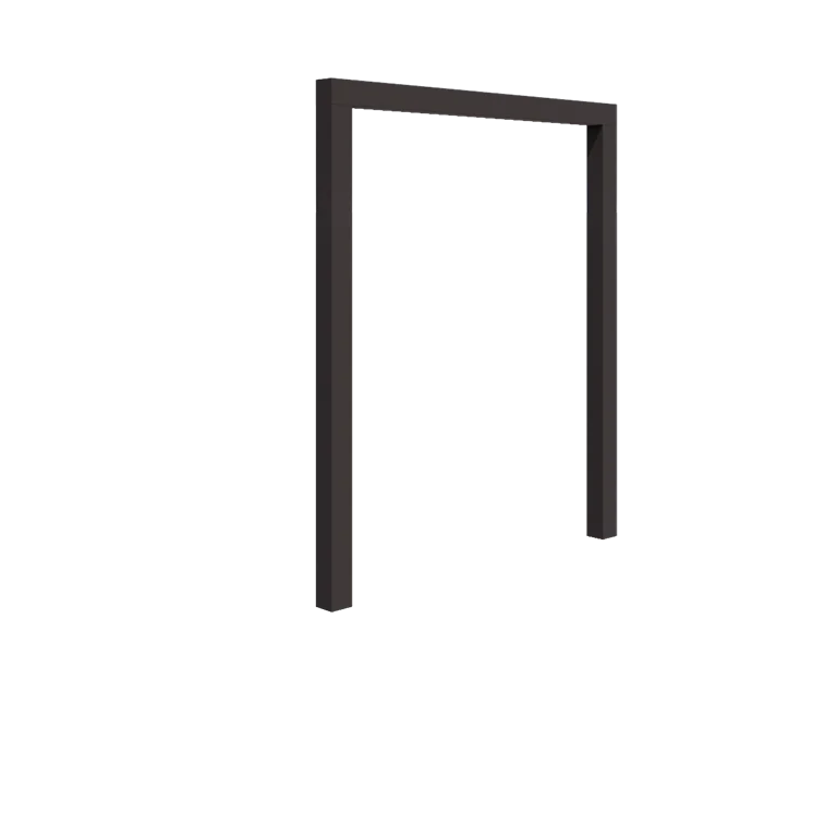 Steel pergola - Straight - 200 x 230 cm - Other RAL colour - Without concrete base