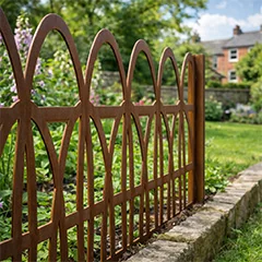 Decorative fences with a decorative and modern look